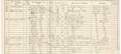 Image of Kensington, London census 1861