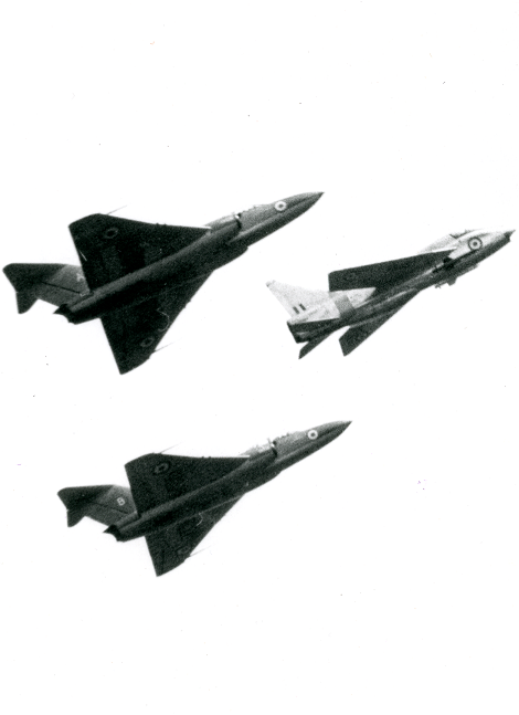 Javelin and Lightning aircraft, RAF Middleton St George, 1961-1964, TNA ref: AIR 28/1619