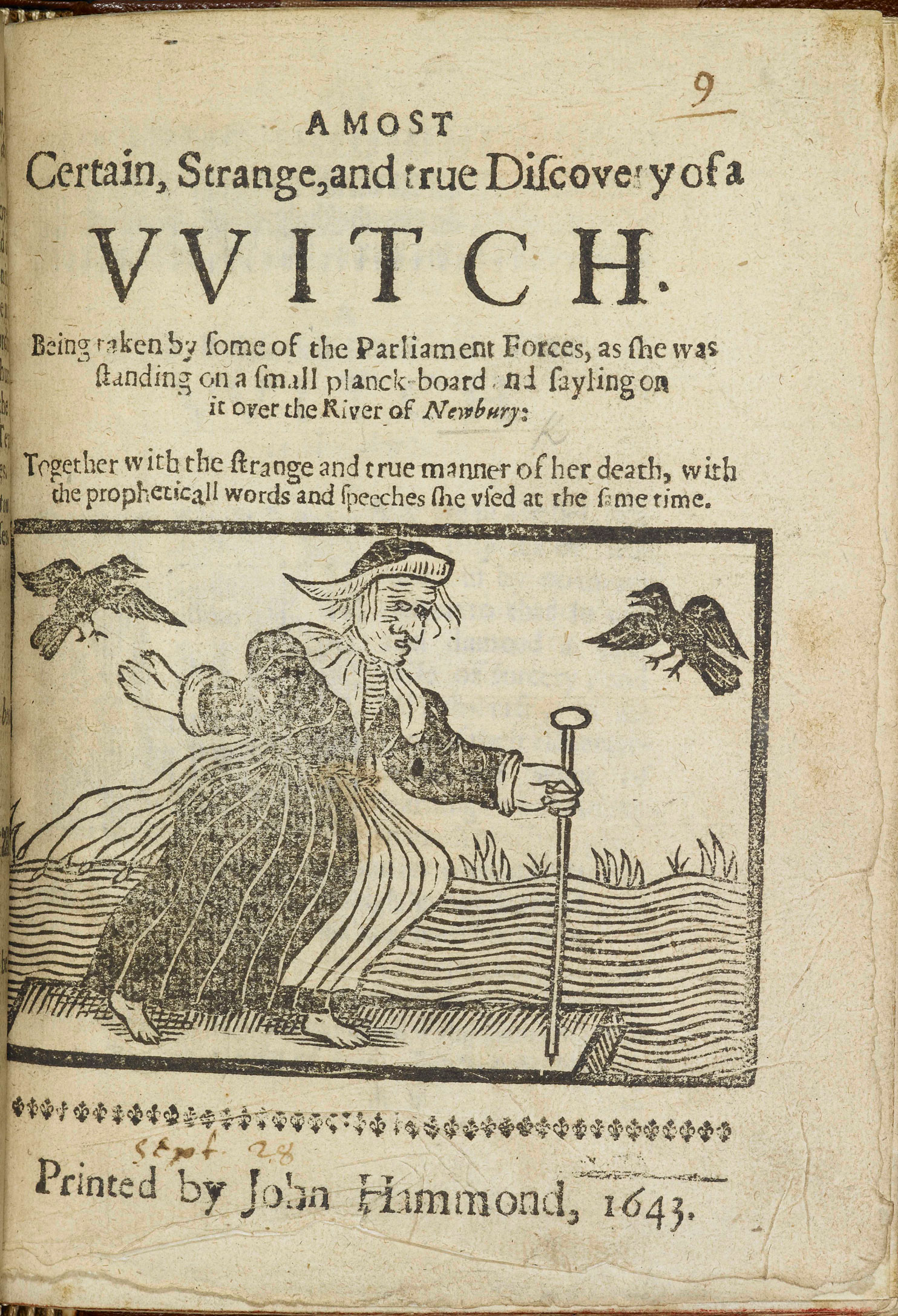 Witch story Catalogue ref: E69.(9) © The British Library Board