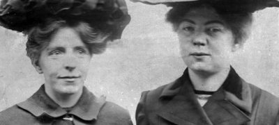 Image of Christabel Pankhurst and Annie Kenney