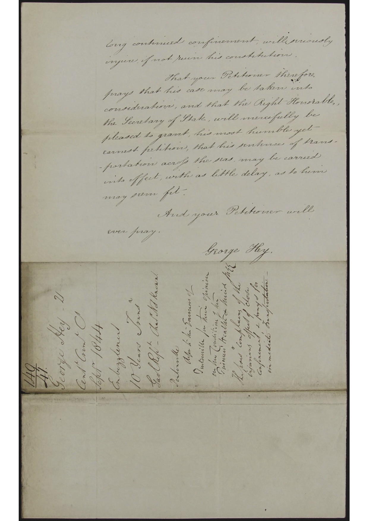 Handwritten text on paper.