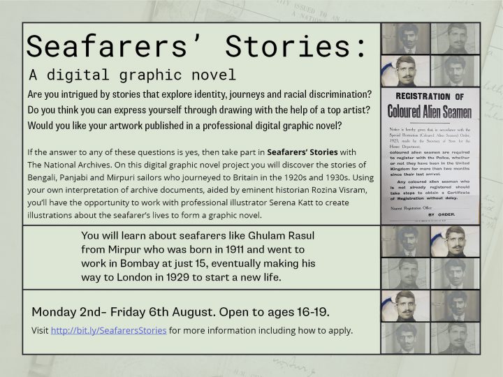 Seafarer's Stories Printable Flyer