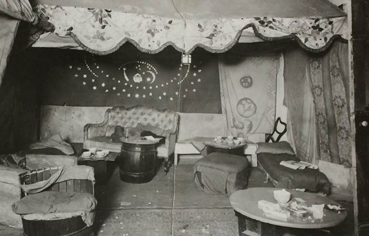 A photograph of the interior of the Caravan Club, a venue surveilled by police in the 1930s (catalogue reference: MEPO 3/758)