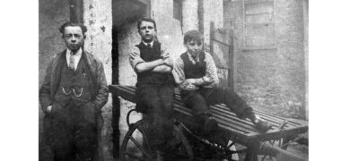Image of Harold, Rhys and Tom (surnames unknown)