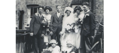 Image of George King, Vera (Doll) Whelan, Ernest (Cocker) Knight, Rose, Amy and Alfred King