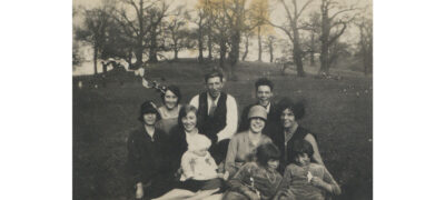 Image of 'Kingy’ Whelan, George King, Ernest (Cocker), Rose King and Vera (Doll) Whelan