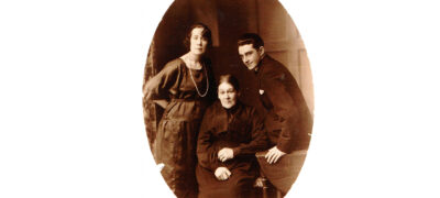 Image of Louisa Daniels, Martha Burnard and Francis Daniels