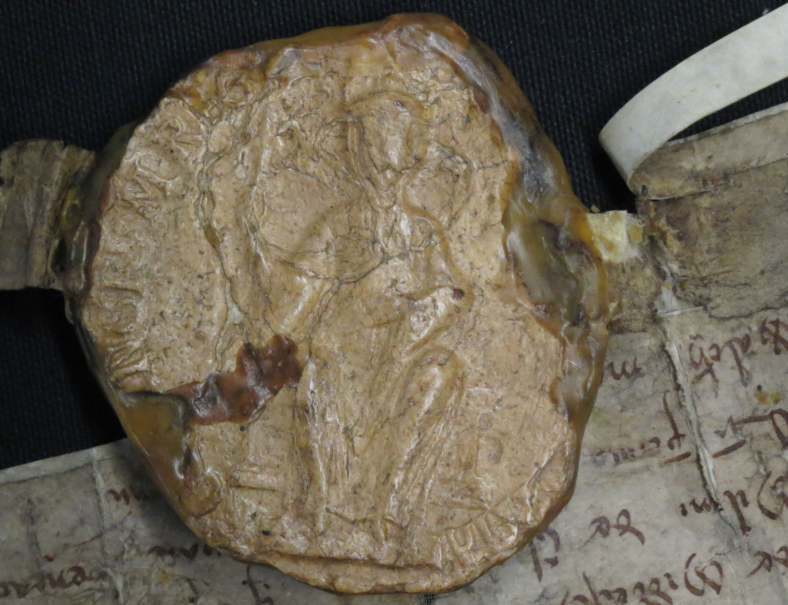 Wax seal of Empress Matilda