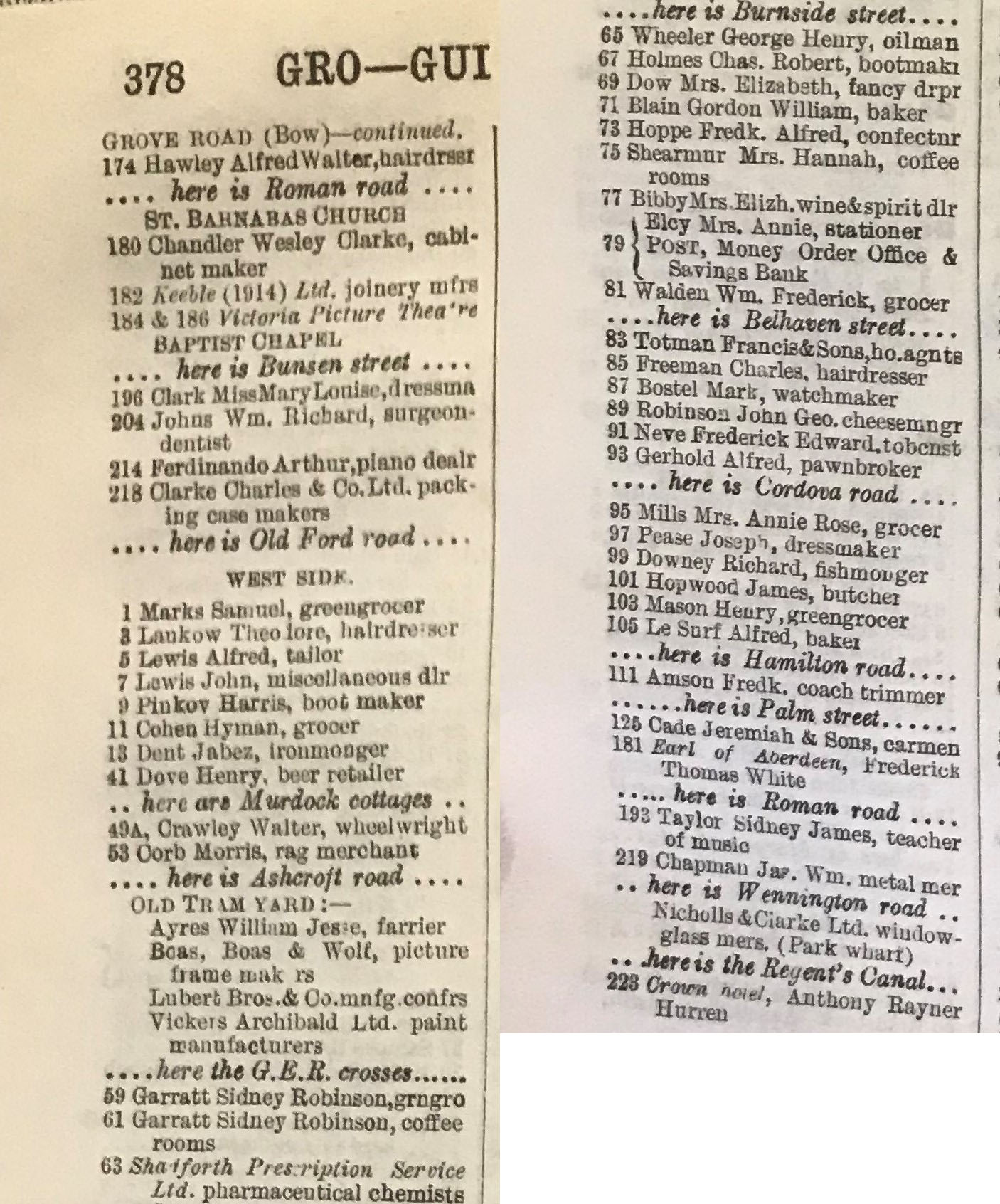 1920 Trade Directory