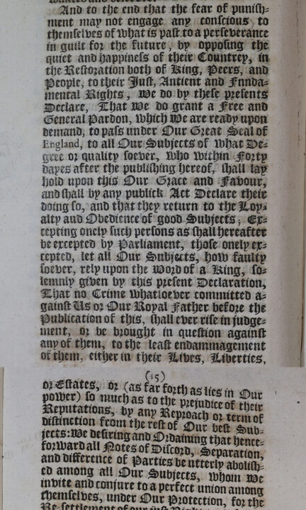 Printed blackletter document