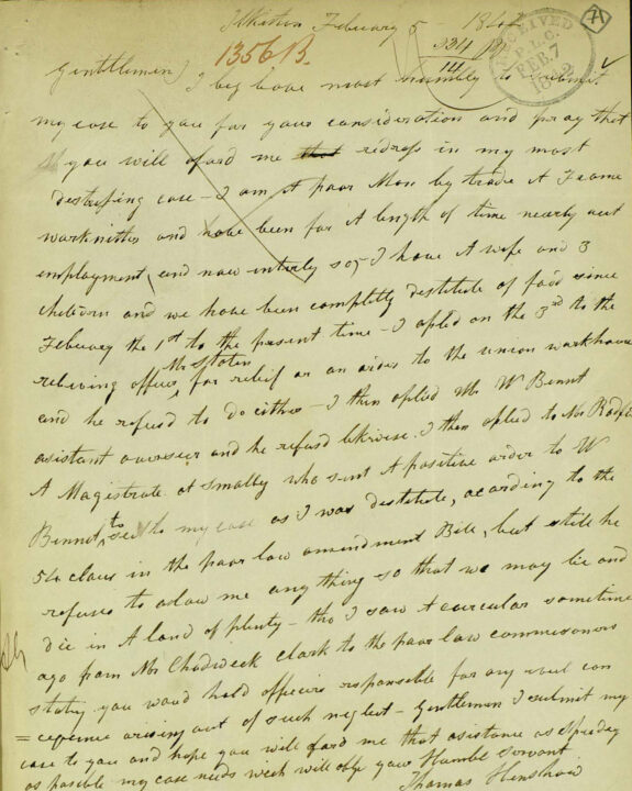 Handwritten text on paper.