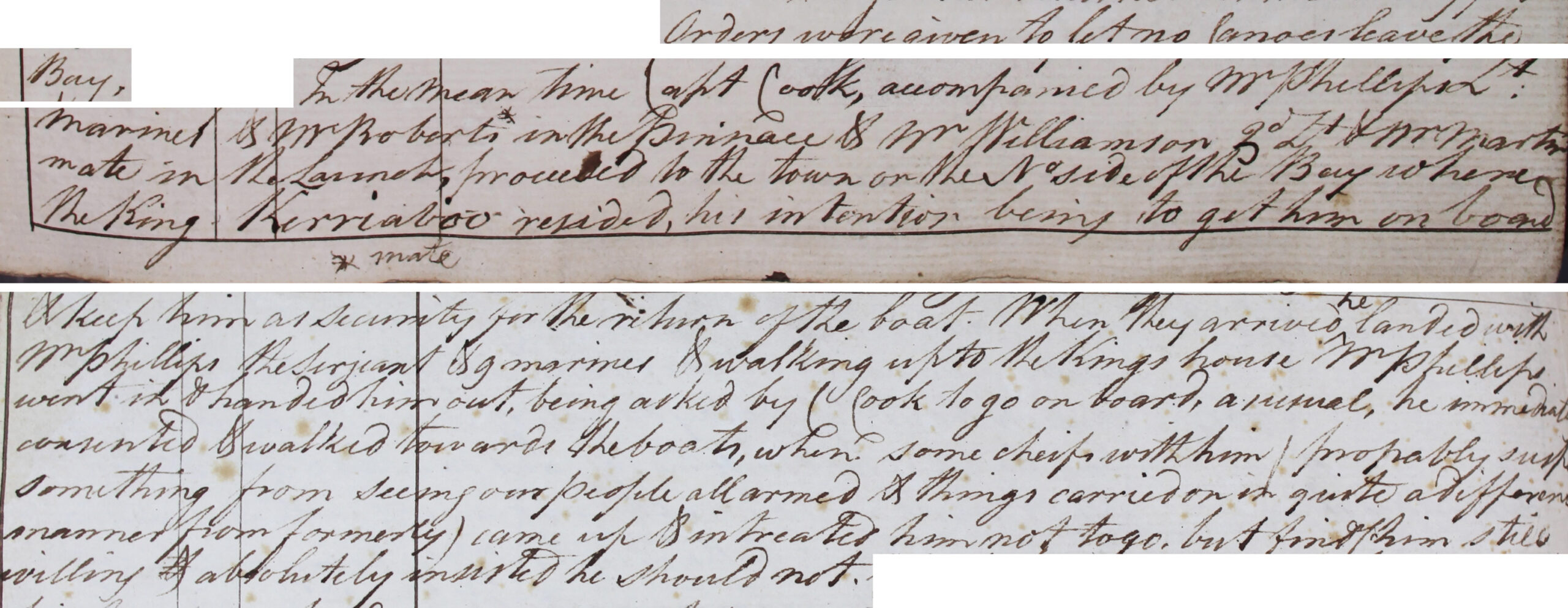 Handwritten text on paper.