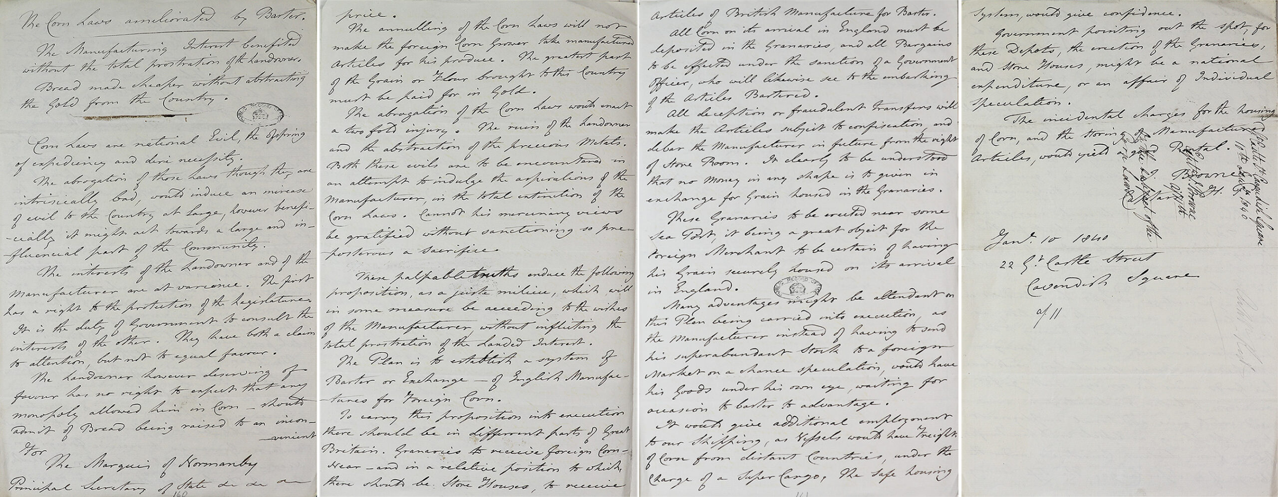 Handwritten text on paper.