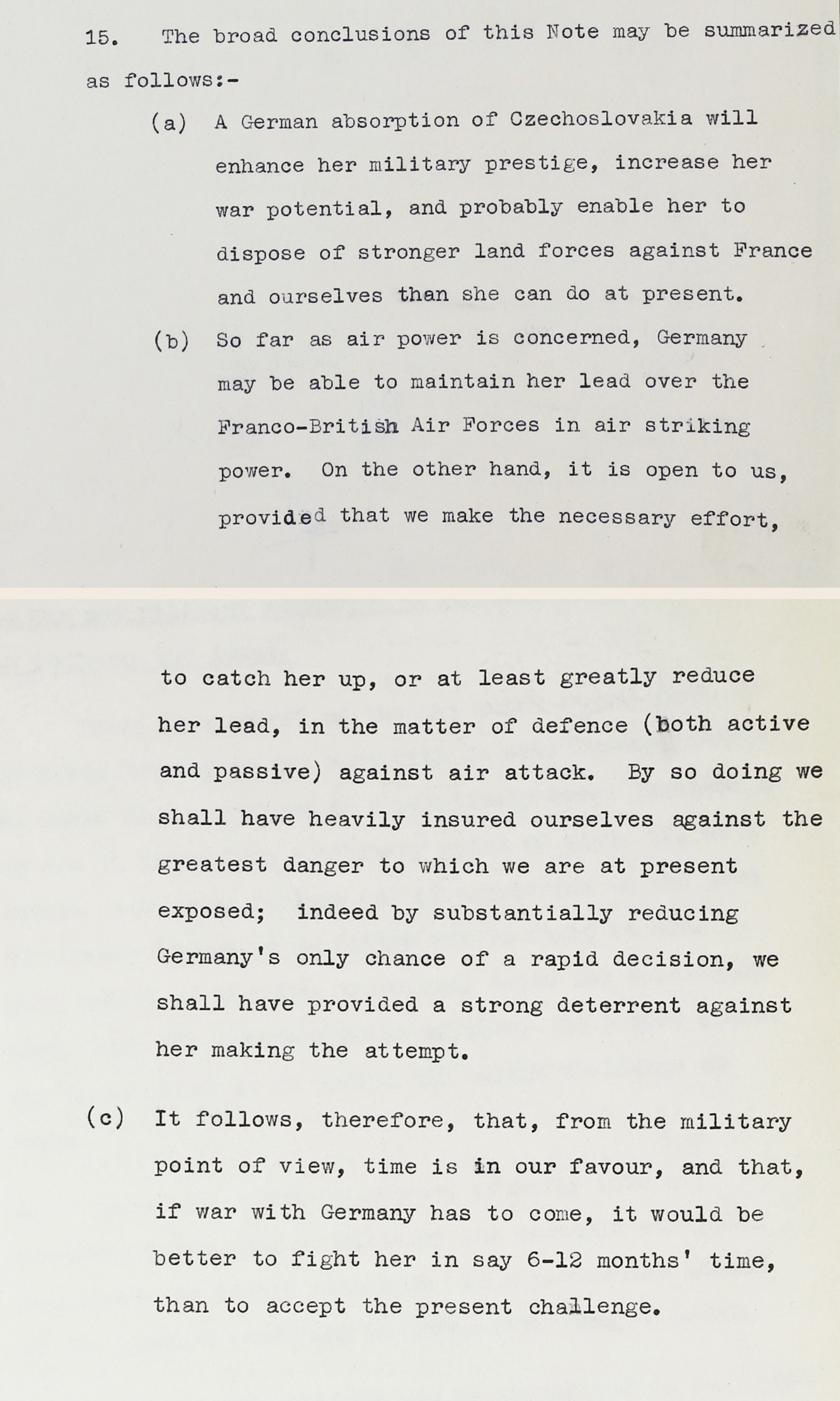 Printed text on paper.