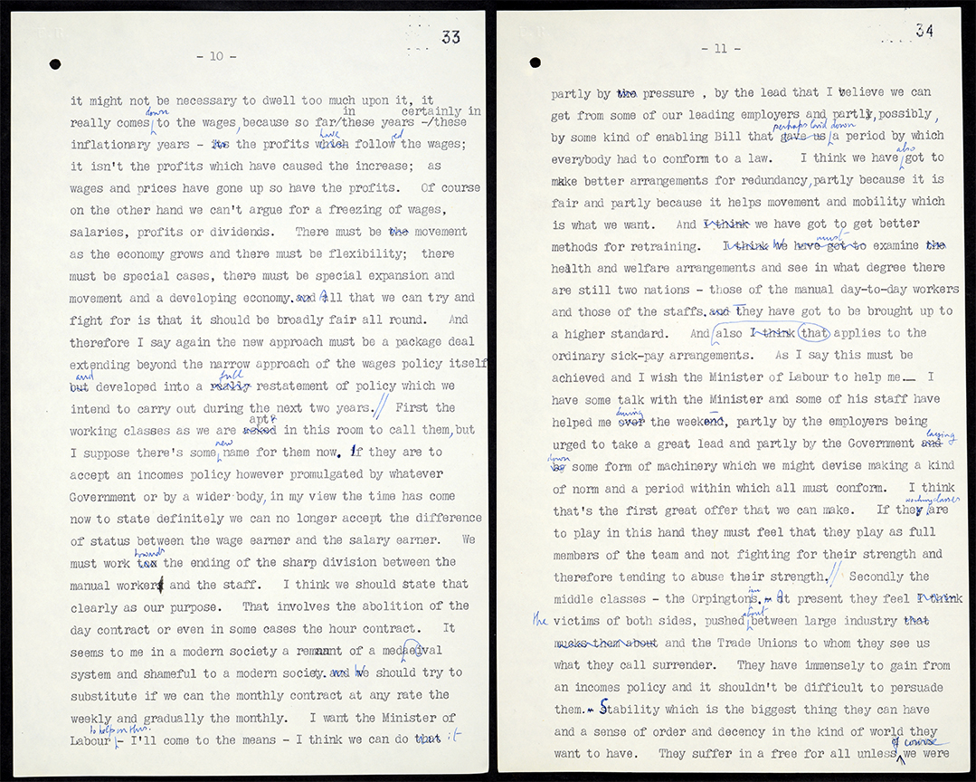 Remarks Made By The Prime Minister In May 1962 Cabinet Office 100