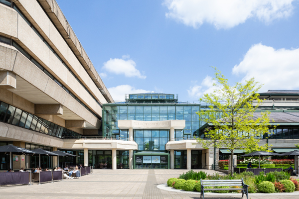 A photograph of The National Archives building